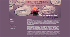 Desktop Screenshot of cremationsamerica.com